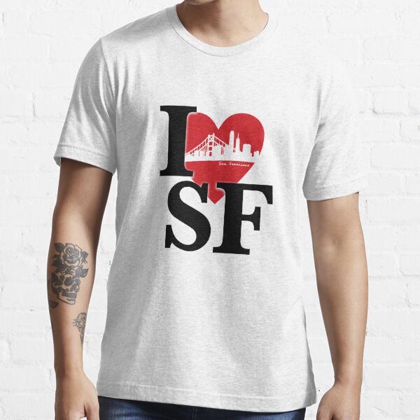 San Francisco 49ers Heart Love San Francisco 49ers T-Shirt - BipuBunny Store  in 2023