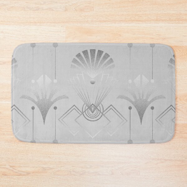 Item preview, Copy of Art Deco Elegant Luxury Pattern Rose Gold On Pastel Blue designed and sold by artsandsoul.