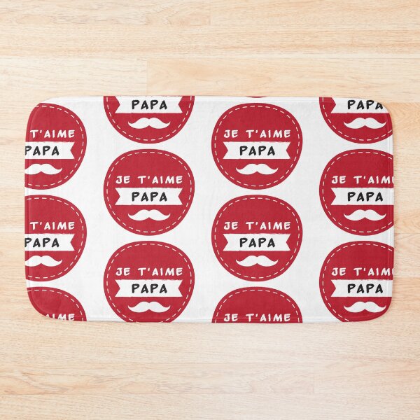 Item preview, I love you happy fathers day red color designed and sold by ferrango.