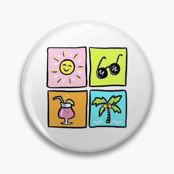 Item preview, Summer vibes print illustration designed and sold by valdegilde.