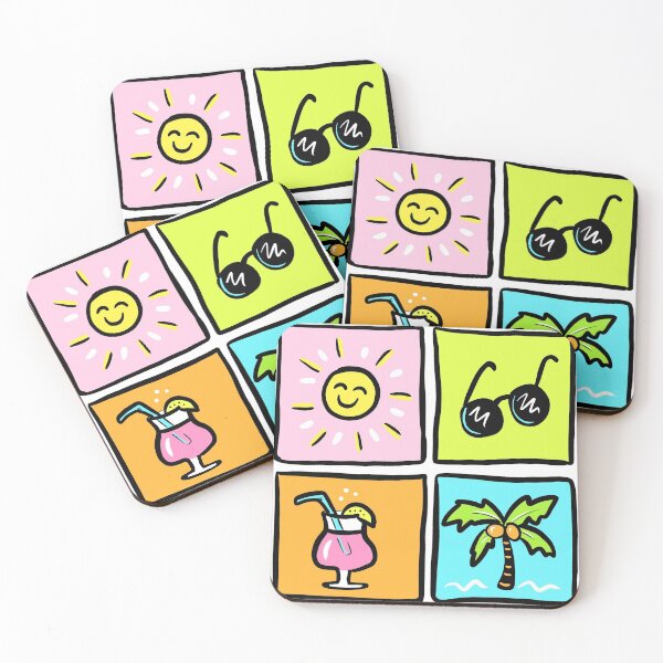 Item preview, Summer vibes print illustration designed and sold by valdegilde.
