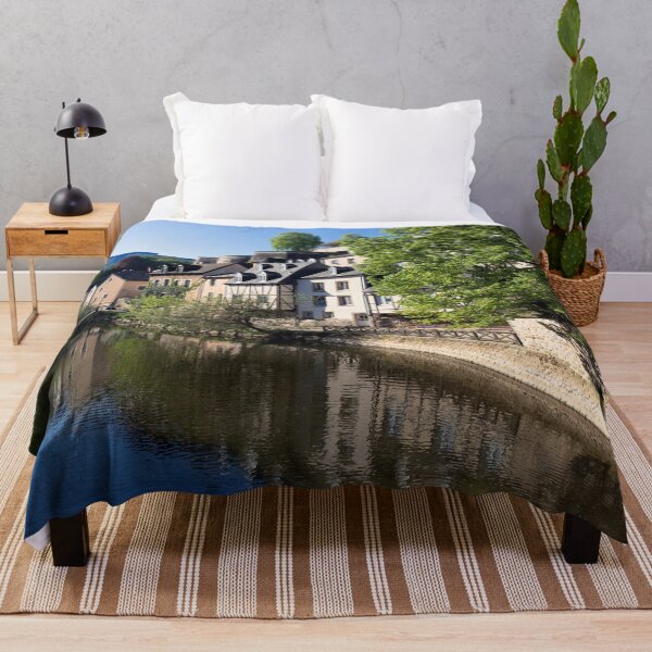 Item preview, The Alzette River in the heart of Luxembourg designed and sold by Kezzles.