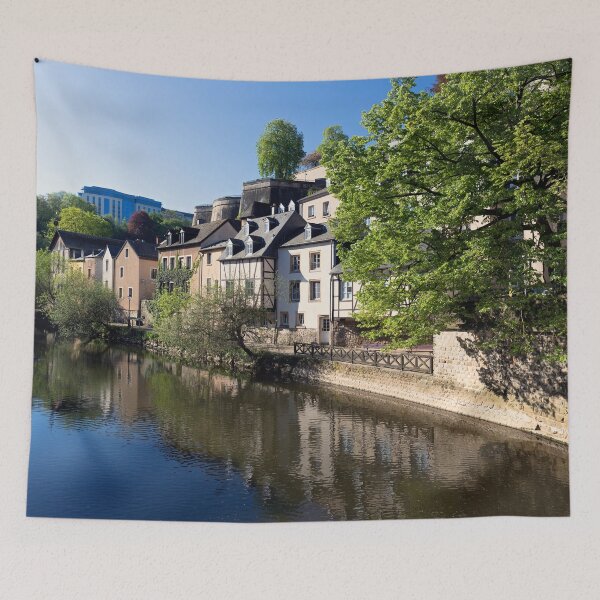 Item preview, The Alzette River in the heart of Luxembourg designed and sold by Kezzles.