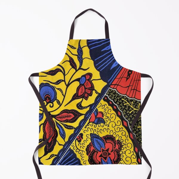 Item preview, African Fabric Patchwork Collage Art Patterns [#250] designed and sold by AfriStyleUK.