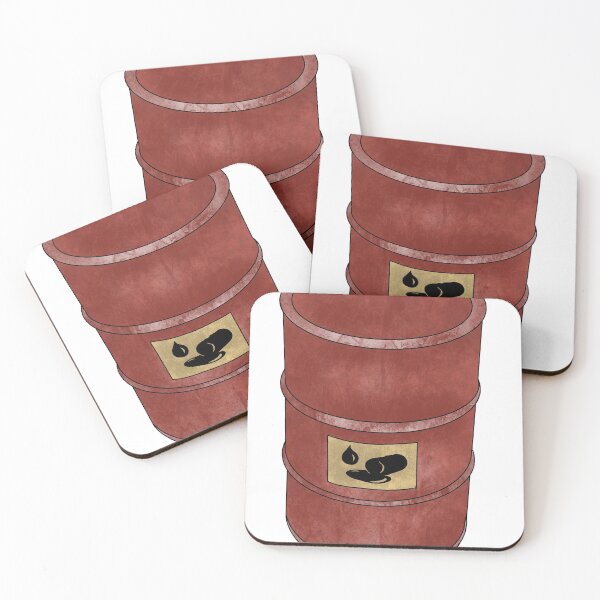 Item preview, Rust red barrel oil designed and sold by mommaKart.