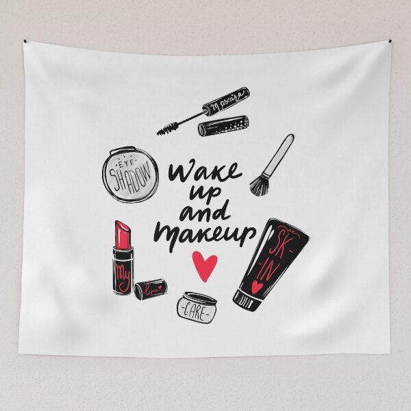 Item preview, Wake Up and Makeup! designed and sold by Hapoel.