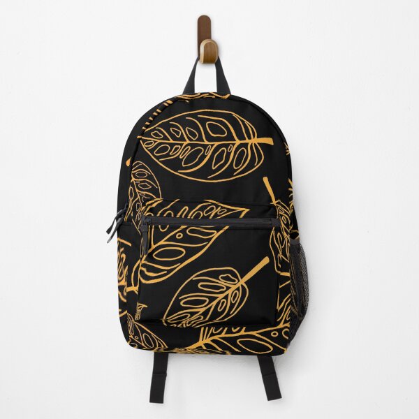 Item preview, Golden swiss cheese monstera leaves designed and sold by kkanchan.