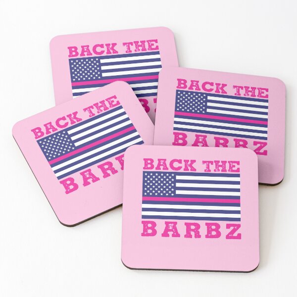 Item preview, Back The Barbz Flag Love Barbs Loyal Fan designed and sold by gkao.