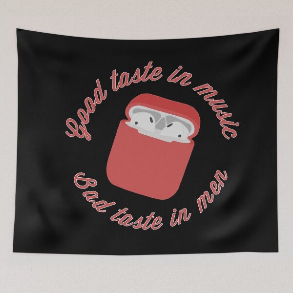 Item preview, good taste in music, bad taste in men designed and sold by Luluprojects.