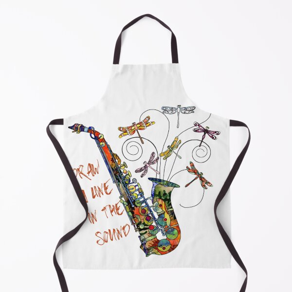Item preview, Draw A Line In The Sound-saxophone lover designed and sold by Red-ElYoubi.