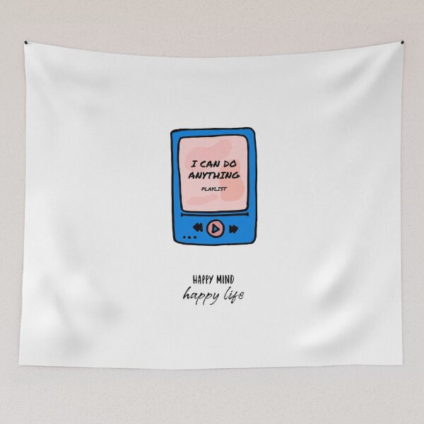 Item preview, I can do anything playlist- Happy mind, happy life designed and sold by Swarna Anooroop.