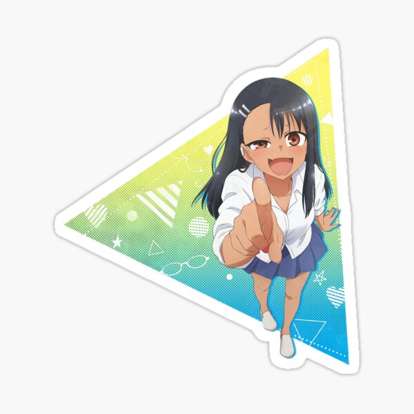 Don't Toy With Me Miss Nagatoro Anime Sticker Waifu Neko 