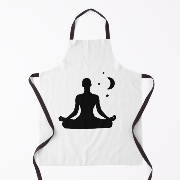 Item preview, Meditation relaxation silhouette. Woman meditate . Meditation for inner balance concept. designed and sold by KsuWonder.