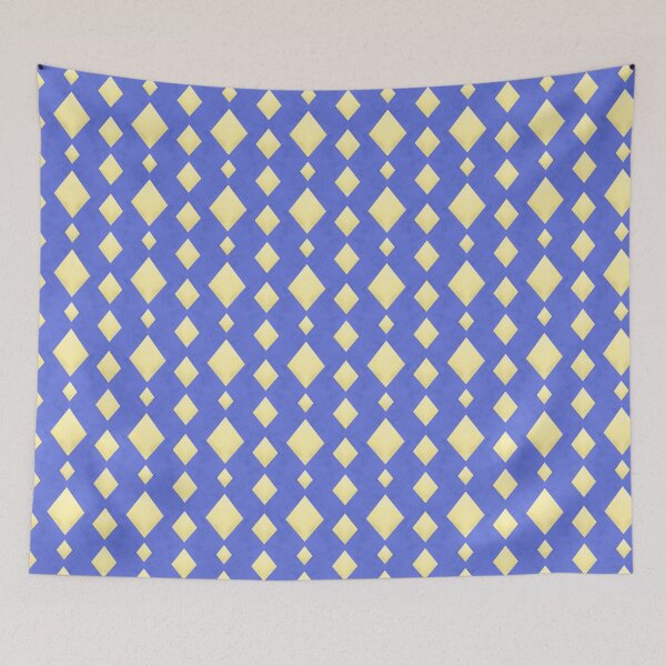 Item preview, Yellow diamond shapes pattern designed and sold by Nadia Arsky.