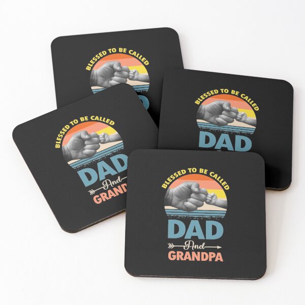 Item preview, Blessed To Be Called Dad And Grandpa Funny Family Dad Saying Father Gift designed and sold by Md. Manjur Ahamed.