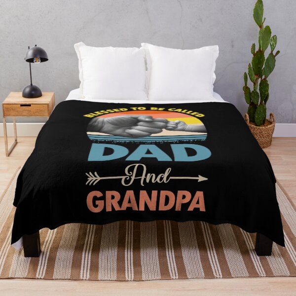 Item preview, Blessed To Be Called Dad And Grandpa Funny Family Dad Saying Father Gift designed and sold by Md. Manjur Ahamed.