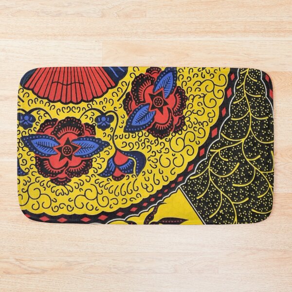 Item preview, African Fabric Patchwork Collage Art Patterns [#251] designed and sold by AfriStyleUK.