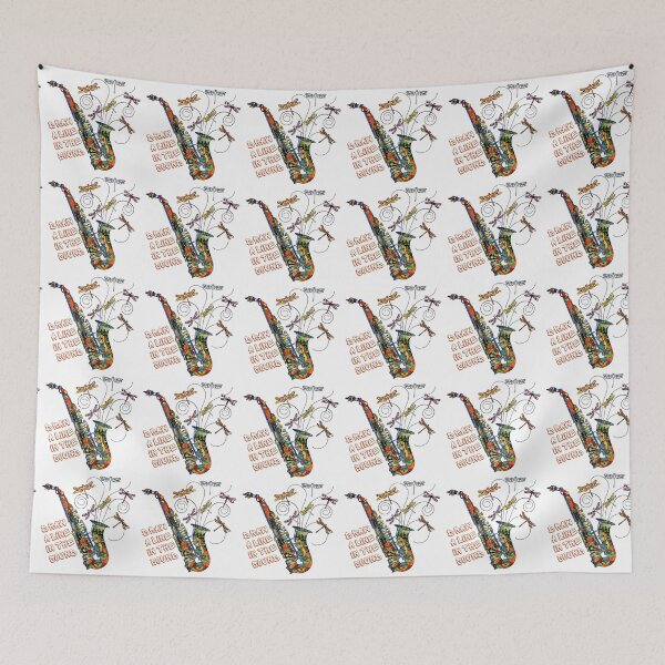 Item preview, Draw A Line In The Sound-Vintage Saxophone Lover designed and sold by Red-ElYoubi.