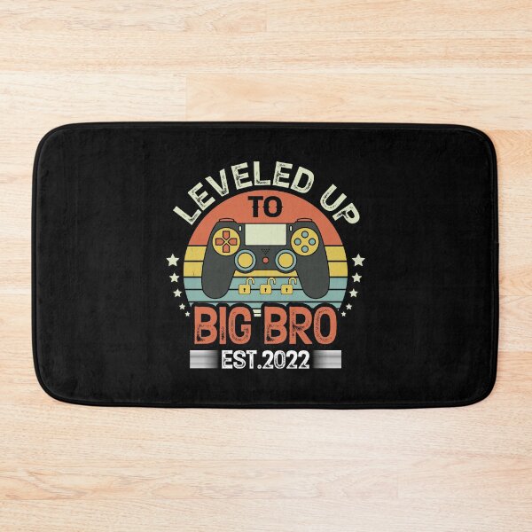 Item preview, I Leveled Up To Big Brother Est. 2022 Promoted To Big Bro, Funny First Time Big Brother Video Gamer Gift designed and sold by Theobsessed01.