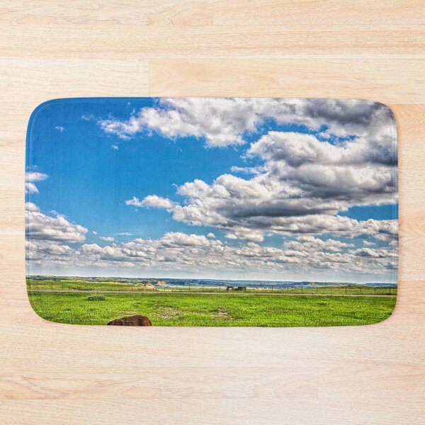 Item preview, American Bison Grazing Billings County North Dakota designed and sold by GestaltImagery.