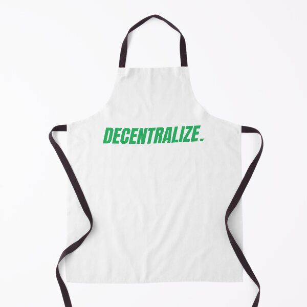 Item preview, DECENTRALIZE crypto slogan in green designed and sold by yennyz.