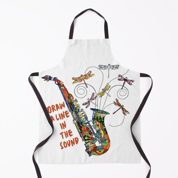 Item preview, Draw A Line In The Sound-saxophone lover designed and sold by Red-ElYoubi.