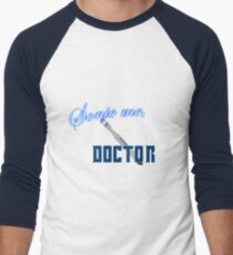 Sonic Me, Doctor Men's Baseball ¾ T-Shirt