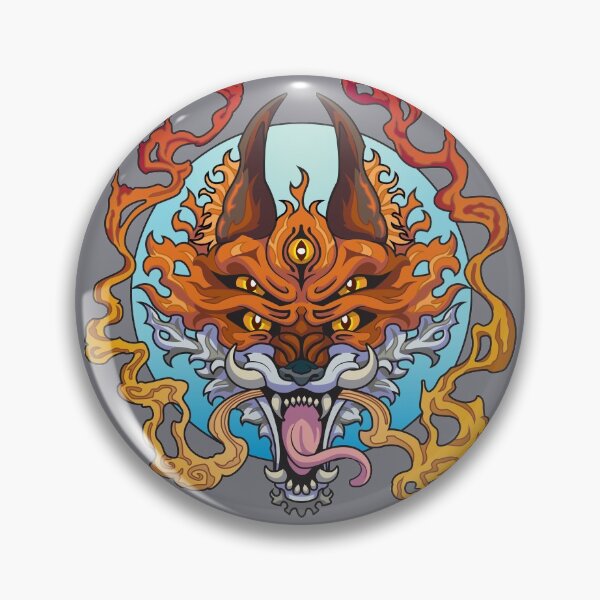 Item preview, Oni Kitsune designed and sold by GiveNoFox.