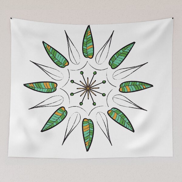 Item preview, 60’s mid century mandala designed and sold by Jpsmyth.