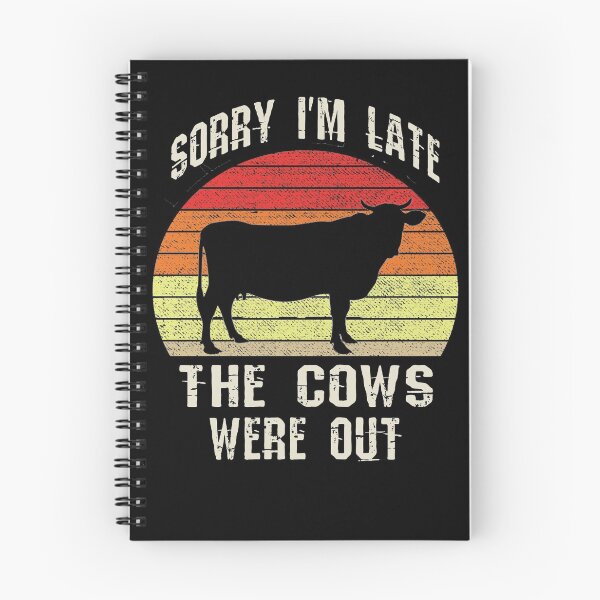 Item preview, sorry i'm late the cows were out  designed and sold by ibra2712.
