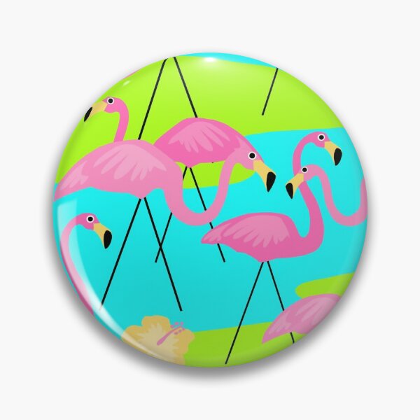 Item preview, Pink Flamingoes  designed and sold by Cammi Friederichs.