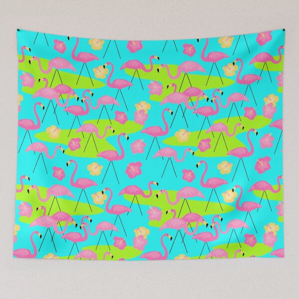 Item preview, Pink Flamingoes  designed and sold by Cammi Friederichs.
