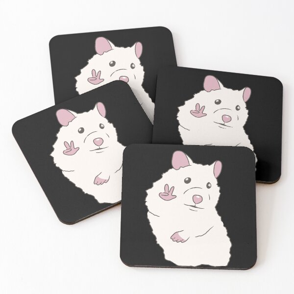 Item preview, Hamster peace sign meme designed and sold by Pauli-.