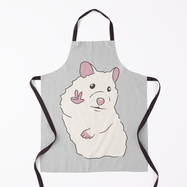 Item preview, Hamster peace sign meme designed and sold by Pauli-.