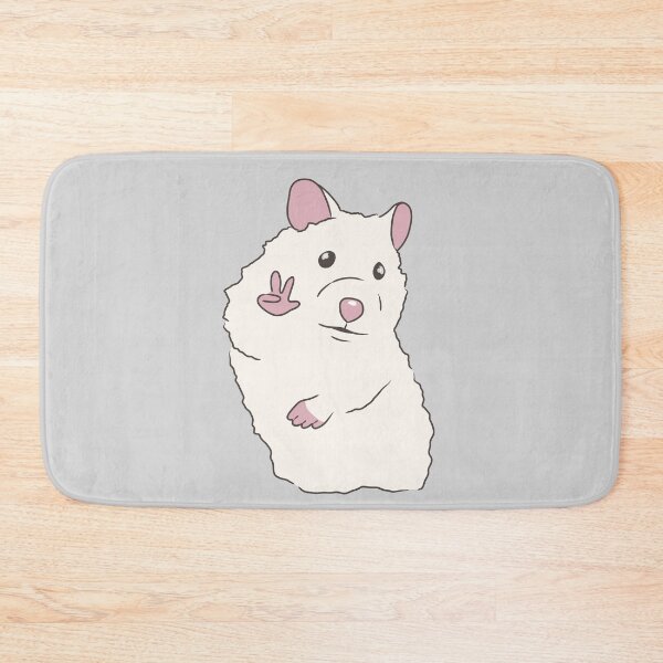 Item preview, Hamster peace sign meme designed and sold by Pauli-.