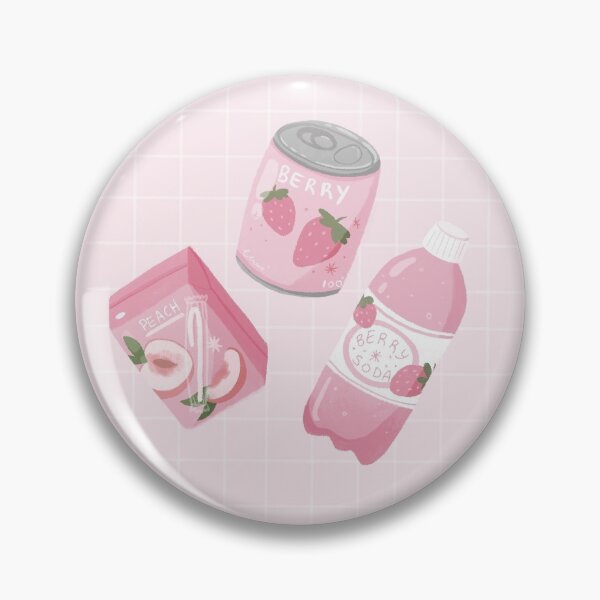 Artikelvorschau, Pink Pastell süße Snacks und Getränke entworfen und verkauft von gojibearstudio.