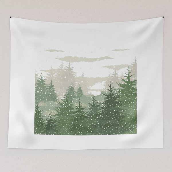 Item preview, SNOWY FOREST designed and sold by SarikaPal.