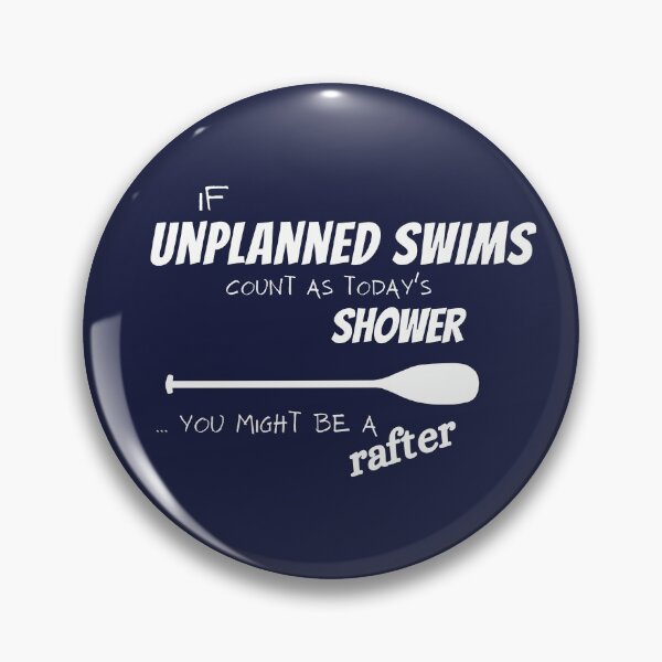 Item preview, Unplanned Swims - rafter designed and sold by Guide Stickers.