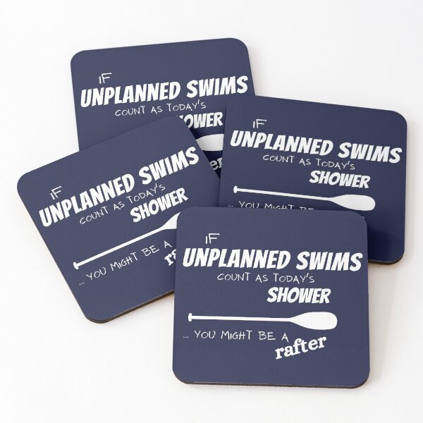 Item preview, Unplanned Swims - rafter designed and sold by Guide Stickers.