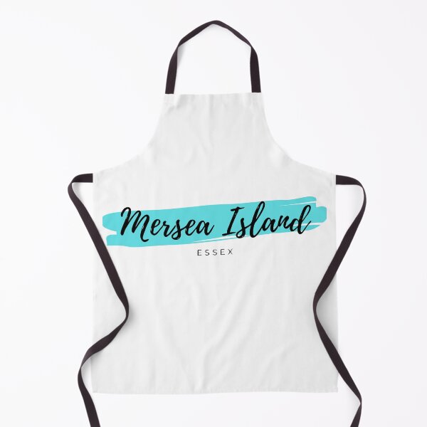 Item preview, Mersea Island Essex England - United Kingdom Britain - Turquoise Blue Minimalistic Seaside Resort Design designed and sold by Vintage-TM.