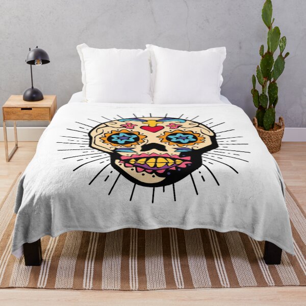 Aperçu de l'œuvre Crâne de Calavera créée et vendue par SKAMERgraphics.