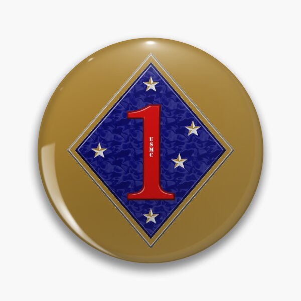 Item preview, 1ST MARINE DIVISION designed and sold by militarygifts.
