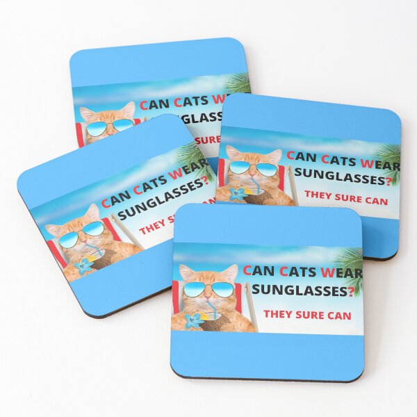Item preview, Cat Wearing Sunglasses | Can Cats Wear Sunglasses | Vacation designed and sold by Dream Wear.