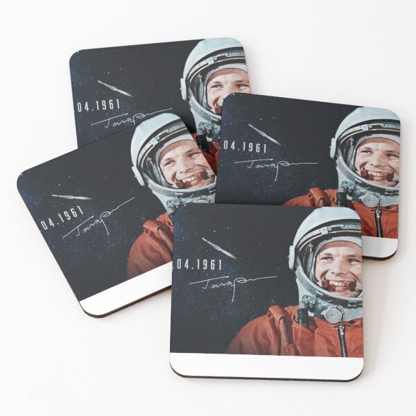 Item preview, cosmonaut gagarin, Here goes! designed and sold by Darikdark.