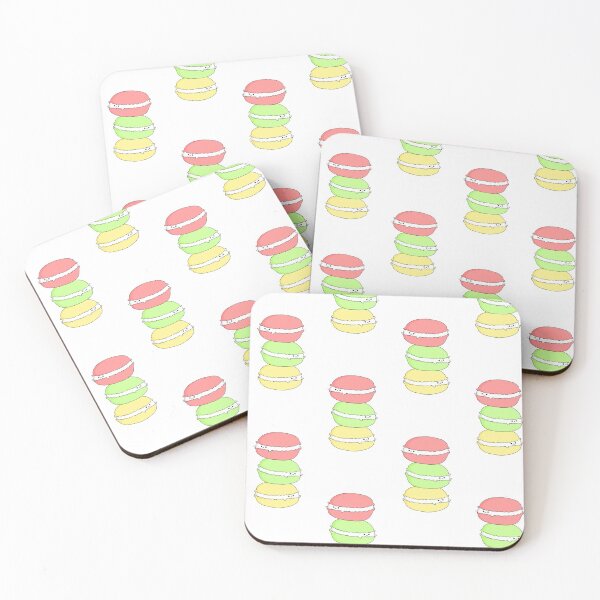 Item preview, cute three macrons designed and sold by Esha Tir-Razia.