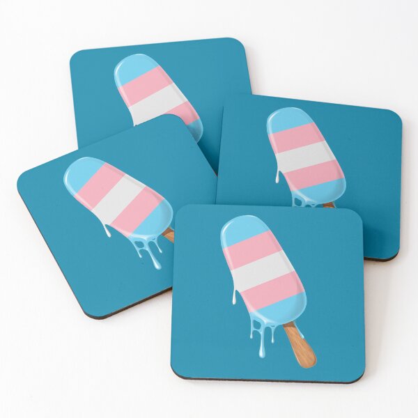 Item preview, Transgender Pride Ice Cream LGBT Trans Flag Trans Pride designed and sold by HappyLime.