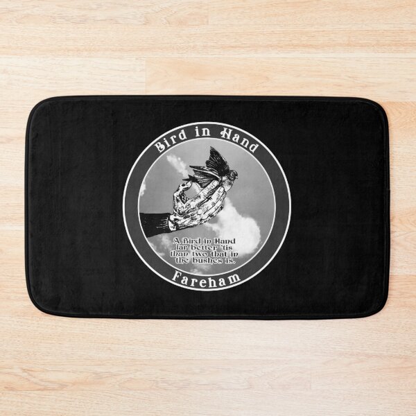 Item preview, Bird in Hand Retro Design Black and White designed and sold by markstones.