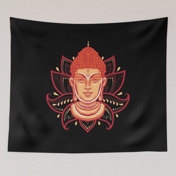 Item preview, Lotus Flower Spritual meditation Buddha designed and sold by FalkDania.