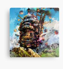 howl's moving castle Metal Print