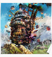 howl's moving castle Poster